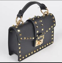 Load image into Gallery viewer, Studded Top Handle Clutch

