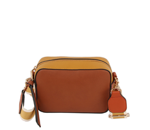 Load image into Gallery viewer, Fashion Colorblock Boxy Crossbody Bag
