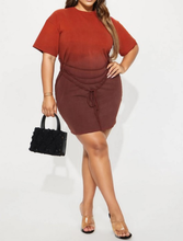 Load image into Gallery viewer, Two Tone Mini Dress
