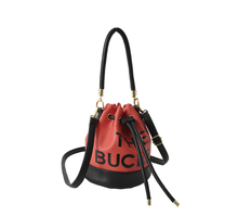 Load image into Gallery viewer, The Bucket " Draw String Shoulder Bag
