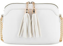 Load image into Gallery viewer, Tassel Small Crossbody Bag with Chain Strap
