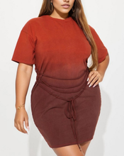 Load image into Gallery viewer, Two Tone Mini Dress
