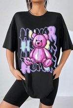 Load image into Gallery viewer, Cartoon Printed Round Neck T Shirt For Summer
