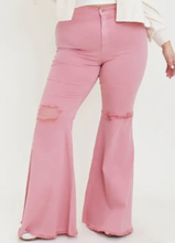 Load image into Gallery viewer, Plus Bella Flare Jeans
