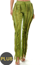 Load image into Gallery viewer, Plus Size Fringe Detail Pants

