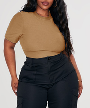 Load image into Gallery viewer, Short Sleeve Cotton Bodysuit
