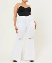 Load image into Gallery viewer, Plus Bella Flare Jeans
