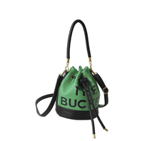 Load image into Gallery viewer, The Bucket " Draw String Shoulder Bag
