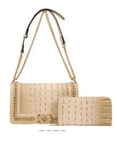 Load image into Gallery viewer, 2 In 1 Croc Shoulder -Cross-Body Bag with Wallet
