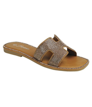 Load image into Gallery viewer, Won't Get Me Down Flat Sandals
