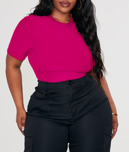 Load image into Gallery viewer, Short Sleeve Cotton Bodysuit
