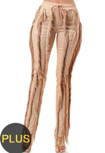 Load image into Gallery viewer, Plus Size Fringe Detail Pants
