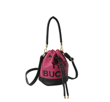 Load image into Gallery viewer, The Bucket " Draw String Shoulder Bag
