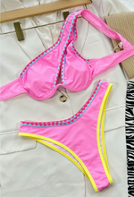 Load image into Gallery viewer, Triangle Bag Scalloped Swimsuit
