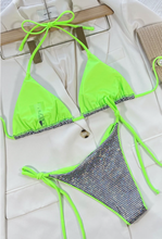 Load image into Gallery viewer, Bright Triangle Bag Bikini
