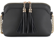 Load image into Gallery viewer, Tassel Small Crossbody Bag with Chain Strap
