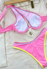 Load image into Gallery viewer, Triangle Bag Scalloped Swimsuit
