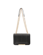 Load image into Gallery viewer, Vegan Leather Chevron Crossbody Shoulder Flap Bags

