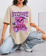 Load image into Gallery viewer, Cartoon Printed Round Neck T Shirt For Summer

