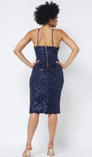 Load image into Gallery viewer, Madison Strapless Sequin Dress
