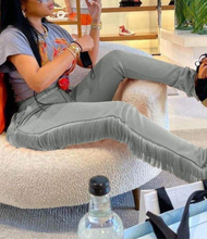 Load image into Gallery viewer, Fringe Slim Stretchy Ruched Waist Pants
