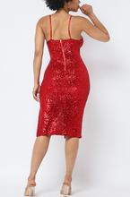 Load image into Gallery viewer, Madison Strapless Sequin Dress
