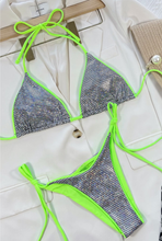 Load image into Gallery viewer, Bright Triangle Bag Bikini
