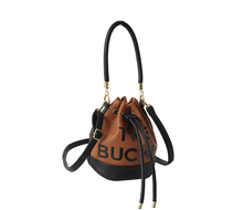 Load image into Gallery viewer, The Bucket " Draw String Shoulder Bag
