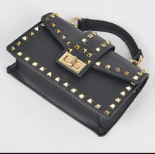 Load image into Gallery viewer, Studded Top Handle Clutch
