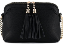 Load image into Gallery viewer, Tassel Small Crossbody Bag with Chain Strap
