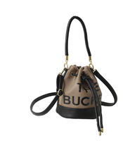 Load image into Gallery viewer, The Bucket " Draw String Shoulder Bag
