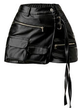 Load image into Gallery viewer, Leather Cargo Shorts
