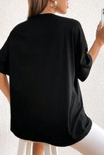Load image into Gallery viewer, S Cartoon Letter Printed Short Sleeve T Shirt
