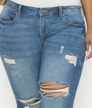 Load image into Gallery viewer, PLUS DESTROY DENIM JEAN
