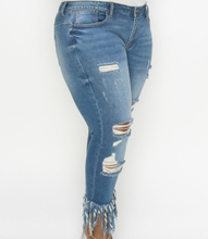 Load image into Gallery viewer, PLUS DESTROY DENIM JEAN
